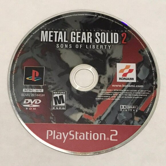 PS2 Metal Gear Solid 2, Sons of Liberty Playstation 2 - Picture 1 of 2